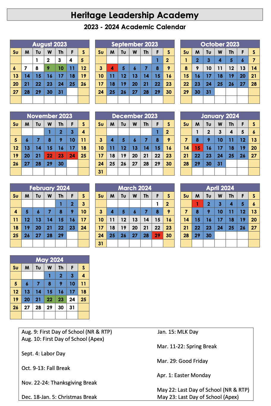 2023-2024 calendar